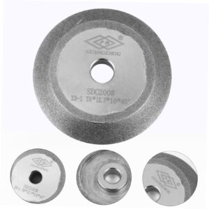 Housoutil 200 Drill Wheel Grinding Wheel for Drill Grinding Wheel Dressing Tool Milling Wheel Concrete Grinding Disc Metal Drill Bit Polishing Disc Polishing Wheel Diamond X3 Heavy