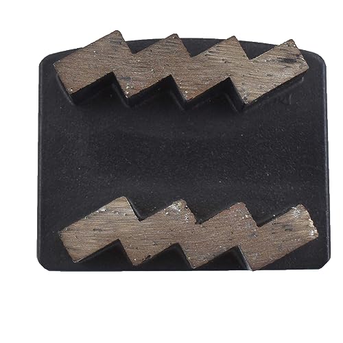 ACTINTOOL Diamond Grinding Metal Tooling for Walkbehind Floor Grinder (Pack of 9)