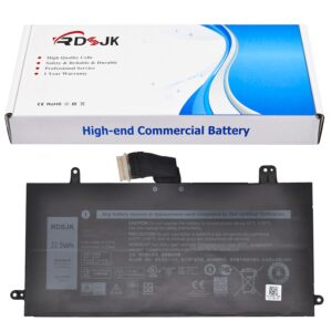 1WND8 Laptop Battery for Dell Latitude 12 5285 5290 2-in-1 E5285 E5290 T17G Series IWND8 JT90P 5JT8G J0PGR JOPGR 0RDYCT RDYCT JT90P 5JT8G 11.4V 31.5Wh