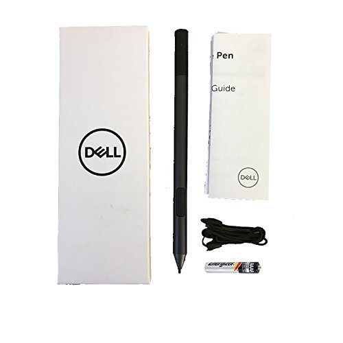 Dell Stylus Active Pen PN557W for Dell Latitude 5285 2-in-1, Latitude 5289 2-in-1, Latitude 7285 2-in-1, Latitude 7389 2-in-1, Latitude 7390 2-in-1, Latitude 5290 2-in-1, 78FGV, 750-AATY, W55CJ.