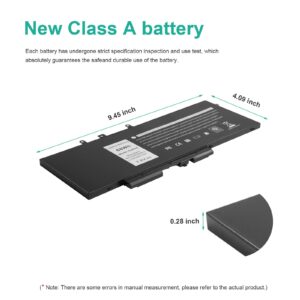 Fancy Buying 68W GJKNX Laptop Battery for Dell Latitude 5480 5580 5280 5288 5290 5488 5490 5491 5495 5590 5591 E5480 E5580 E5490 E5590 Precision 15 3520 3530 DY9NT 0DY9NT GD1JP 0GD1JP 5YHR4 451-BBZG