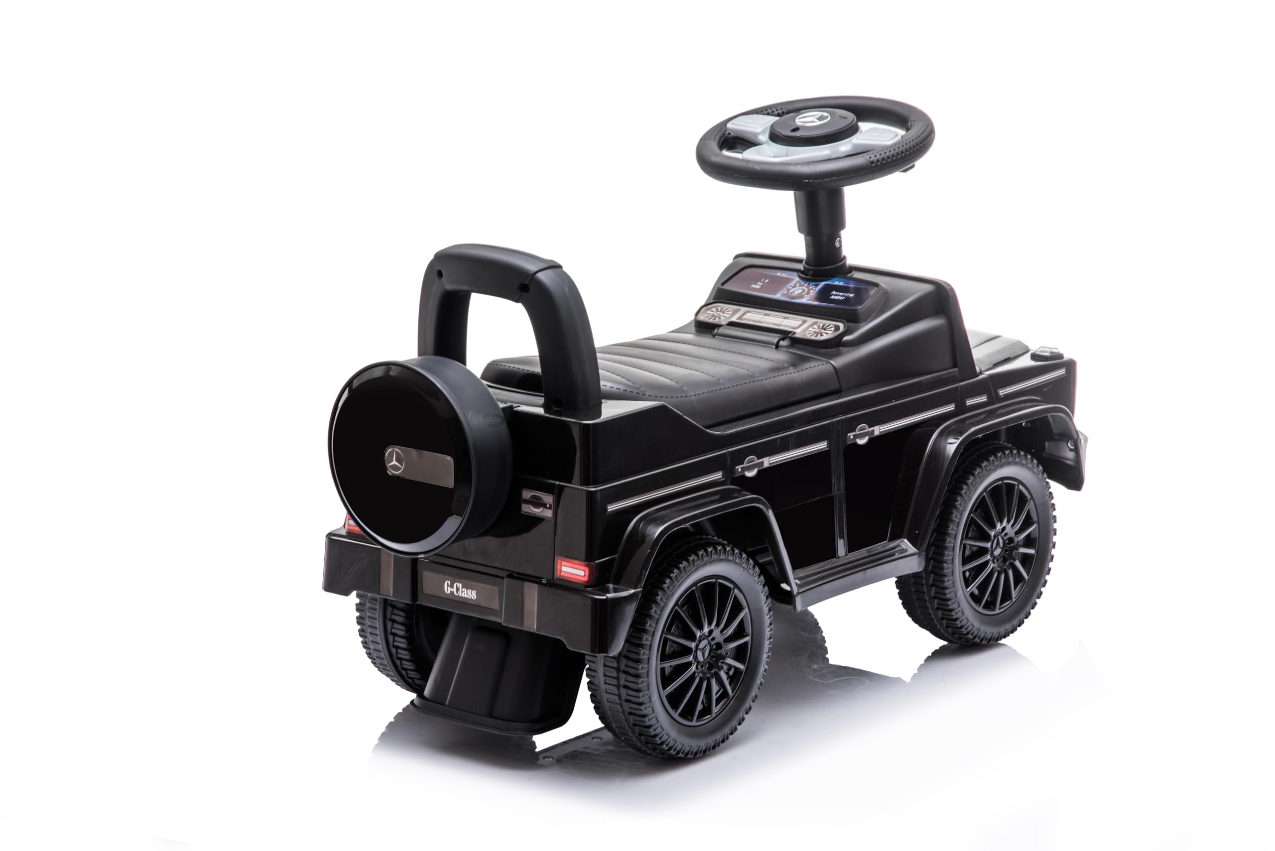 Best Ride On Cars Mercedes G-Wagon Push Car, Black, Large