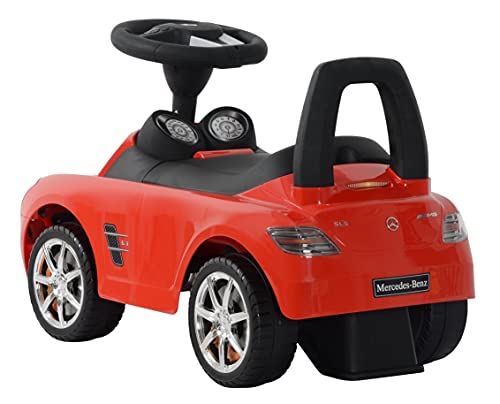 Best Ride On Cars Mercedes Benz Push Car, Red