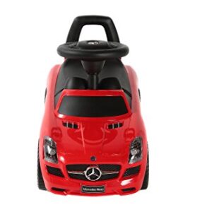 Best Ride On Cars Mercedes Benz Push Car, Red