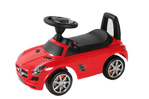 Best Ride On Cars Mercedes Benz Push Car, Red