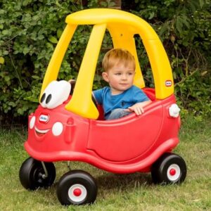 Little Tikes Cozy Coupe 30th Anniversary Car, Non-Assembled, Standard Packaging, Multicolor , 29.5 x 16.5 x 33.5 inches