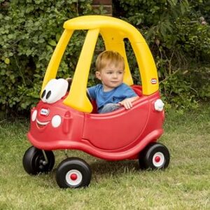 Little Tikes Cozy Coupe 30th Anniversary Car, Non-Assembled, Standard Packaging, Multicolor , 29.5 x 16.5 x 33.5 inches