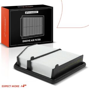 A-Premium Engine Air Filter Compatible with Honda Vehicles - Civic 2016 2017 2018 2019 2020 2021 2022 2023, HR-V 2023 - Naturally Aspirated Only - L4 2.0L - Replace# 17220-5BA-A00