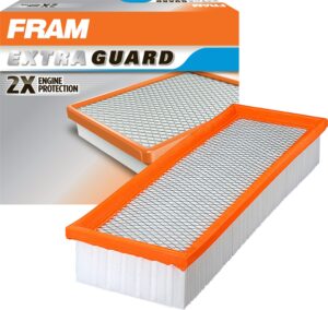 fram extra guard ca10093 replacement engine air filter for 2006-2011 chevrolet hhr (2.4l & 2.2l) models, provides up to 12 months or 12,000 miles filter protection