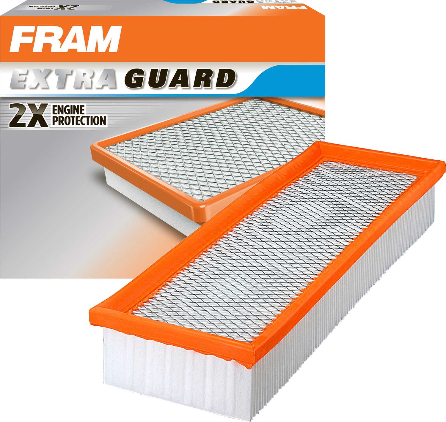 FRAM Extra Guard CA10093 Replacement Engine Air Filter for 2006-2011 Chevrolet HHR (2.4L & 2.2L) Models, Provides Up to 12 Months or 12,000 Miles Filter Protection