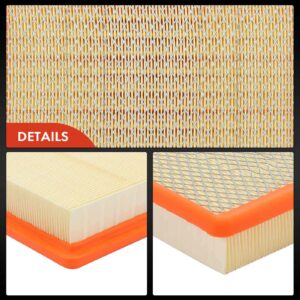 A-Premium Engine Air Filter Compatible with Chevrolet Colorado & GMC Canyon, 2015-2022, 2.5L 2.8L 3.6L, Flexible Panel, Replace# 23248945