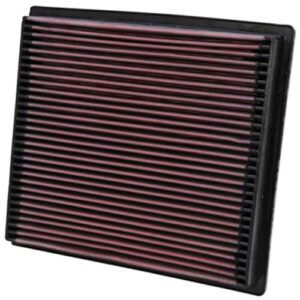 K&N Engine Air Filter: Increase Power & Towing, Washable, Premium, Replacement Air Filter: Compatible with 1994-2002 DODGE (Ram 2500, Ram 3500), 33-2056