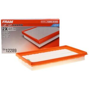 fram extra guard flexible panel engine air filter replacement, easy install w/advanced engine protection and optimal performance, ca12289 for select lexus, subaru and toyota vehicles