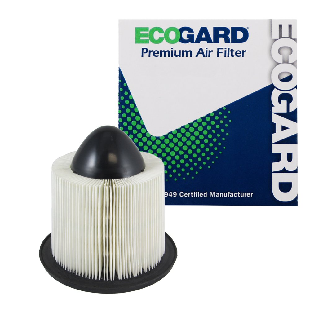 ECOGARD XA4878 Premium Engine Air Filter Fits Ford F-150 4.6L 1997-2008, F-150 5.4L 1997-2003, F-150 4.2L 1997-2008, Expedition 5.4L 1997-2004, E-350 Super Duty 5.4L 1999-2016