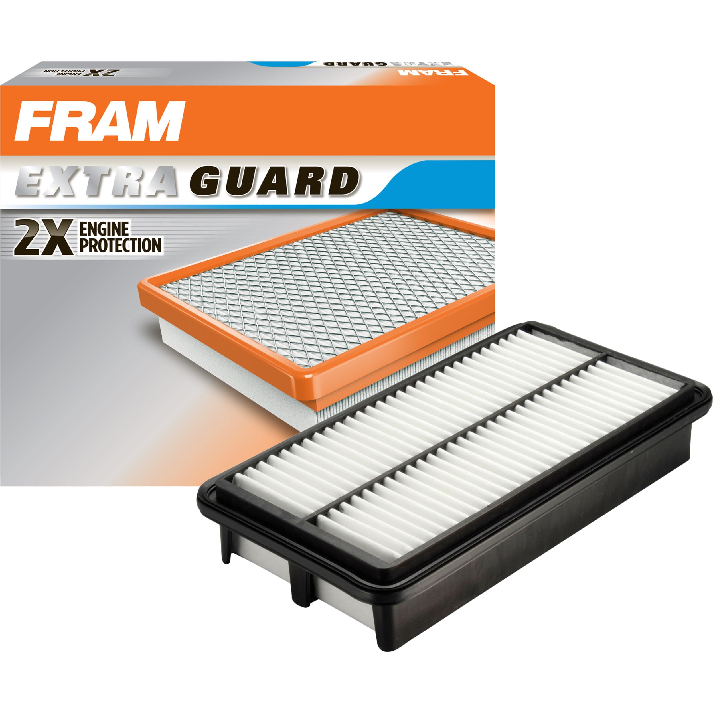 FRAM Extra Guard CA10271 Replacement Engine Air Filter for Select Hyundai Entourage and Kia Sedona Models, Provides Up to 12 Months or 12,000 Miles Filter Protection