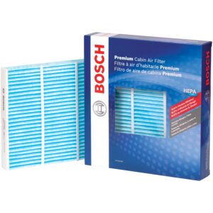 BOSCH 6077C HEPA Cabin Air Filter - Compatible With Select Ford Edge, Fusion, Police Responder Hybrid, SSV Plug-In Hybrid, Lincoln Continental, MKX, MKZ