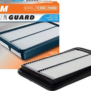 FRAM Extra Guard CA11858 Replacement Engine Air Filter for Select Nissan Models, Provides Up to 12 Months or 12,000 Miles Filter Protection