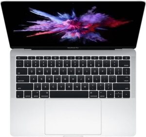 2022 apple macbook air with apple m2 (13-inch, 16gb ram, 256gb ssd storage) (qwerty english) silver (renewed)