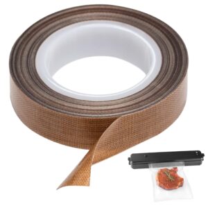 impresa ptfe tape/teflon tape for vacuum, hand and impulse sealers (1/2-inch x 30 feet) - fits foodsaver, seal a meal, weston, cabella's