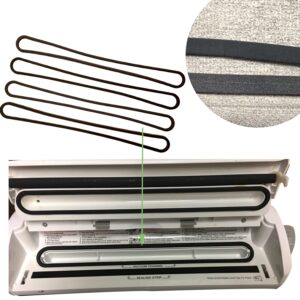 Vacuum Sealer Upper Gasket Assembly Replacement Parts Food Saver Parts Gasket - Fits V2200, V2400, V2800, V3000, V3200, V3400, V3800 Models - 4-Pack