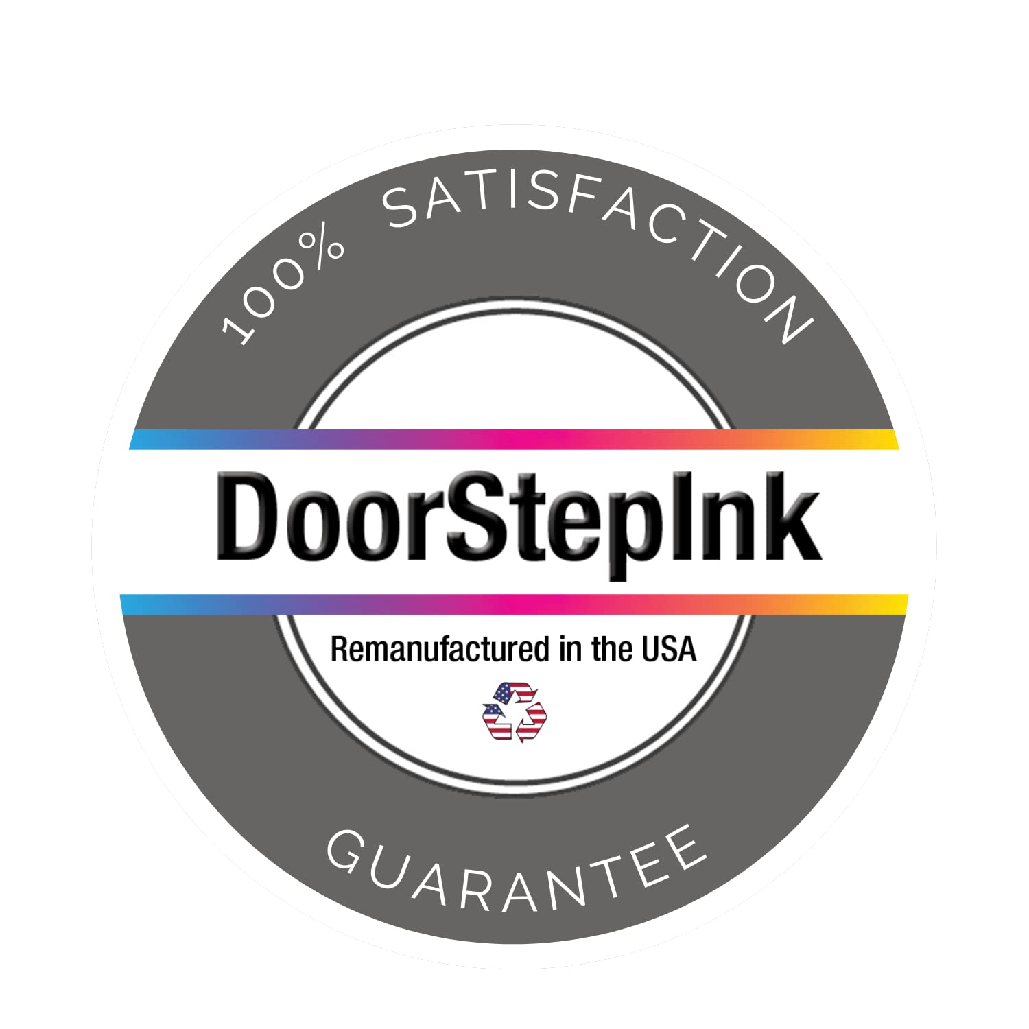 DoorStepInk Remanufactured in The USA Ink Cartridge Replacements for HP 62XL 62 XL 1 Color C2P07 for HP Envy 5540 5541 5542 5646 7640 800 OfficeJet 200 250 5740 8045