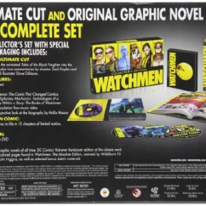 Watchmen: Ultimate Cut + Graphic Novel (Blu-Ray) Please note: This is a non-returnable sku