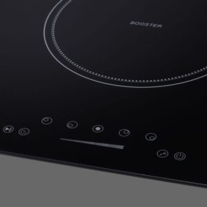 Summit SINC5B36W 36-inch 5 burner Digital Electric Induction Cooktop, White Ceramic Glass, 208V-240V, 9300W, Child lock, Energy Efficient, Timer, Easy to Clean