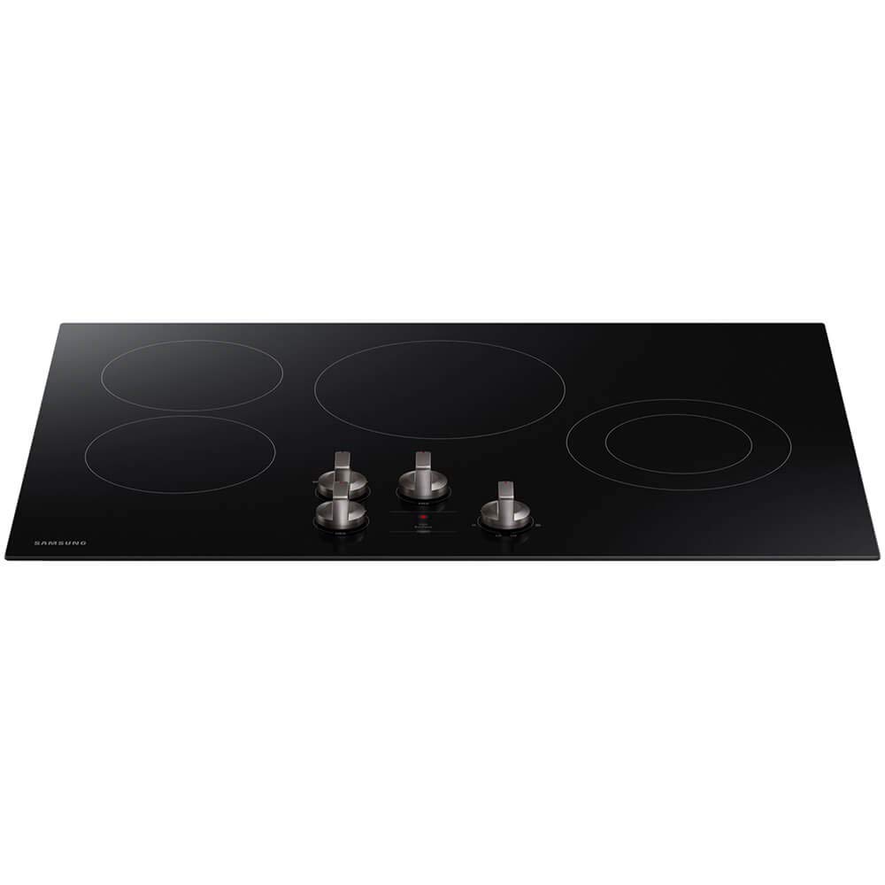 SAMSUNG 30" Built In Electric Cooktop with 4 Elements, Black, NZ30R5330RK/AA