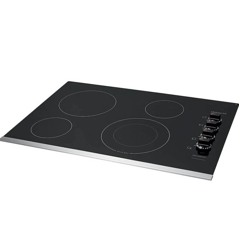 Frigidaire FFEC3025US 30 inch Black 4 Burner Electric Cooktop