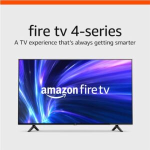 Amazon Fire TV 55" 4-Series 4K UHD smart TV with Fire TV Alexa Voice Remote, stream live TV without cable