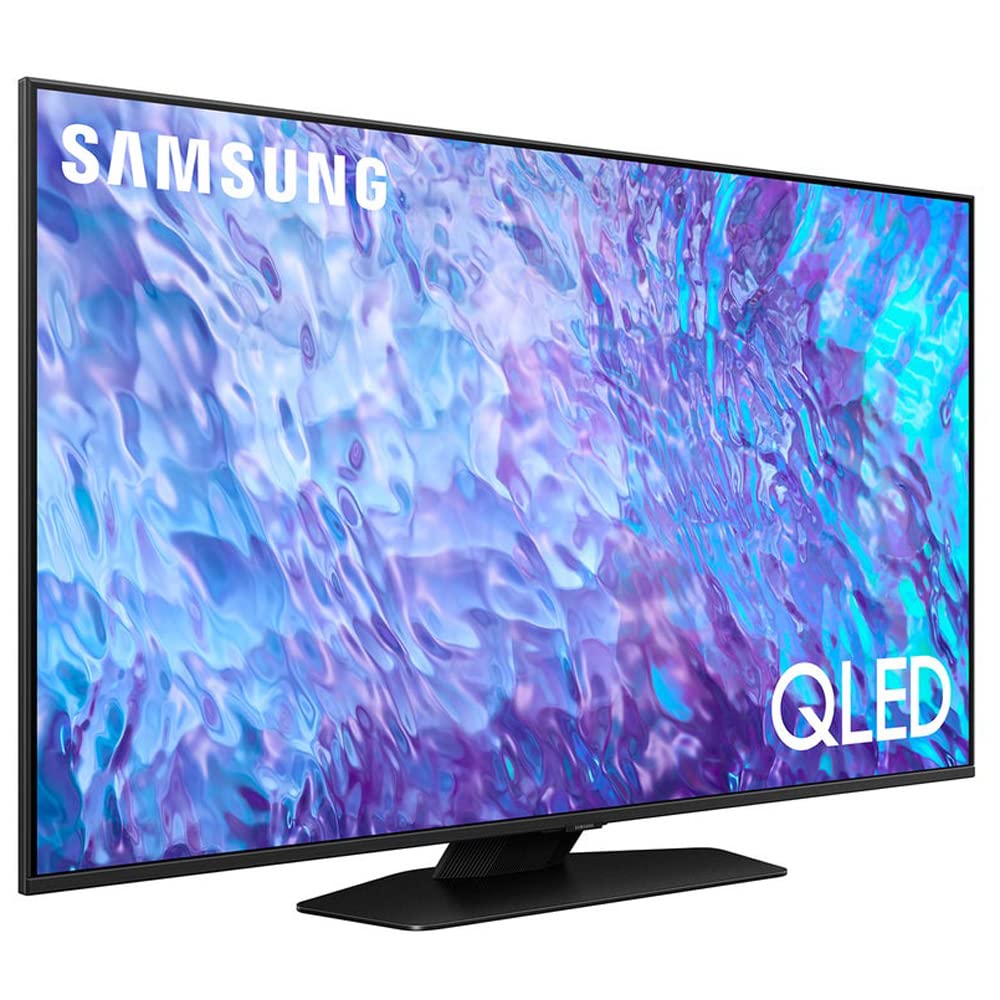 SAMSUNG QN65Q80CA 65 Inch QLED 4K Smart TV Bundle with 1 YR CPS Enhanced Protection Pack (2023 Model)