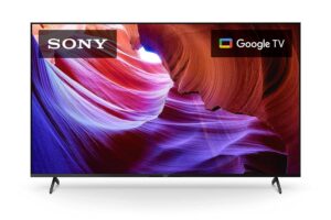 sony 65 inch 4k ultra hd tv x85k series: led smart google tv with dolby vision hdr and native 120hz refresh rate kd65x85k- latest model, black