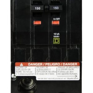 Square D - QO2150 150-Amp Two-Pole Circuit Breaker