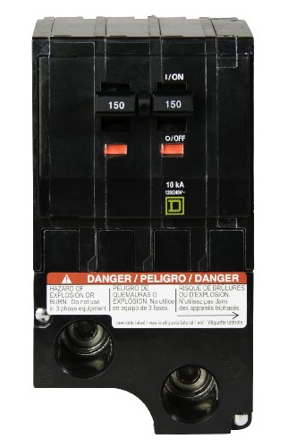 Square D - QO2150 150-Amp Two-Pole Circuit Breaker