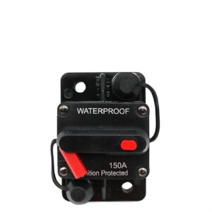 30A 40A 50A 60A 70A 80A 100A 120A 150A 200A 250A 300A AMP Circuit Breaker Fuse Reset 12-48V DC Car Boat Auto Waterproof (Color : 100A)