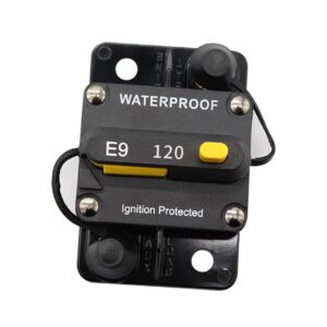 ERINGOGO 48v Circuit Breaker Fuse Reset Circuit Breaker Waterproof Circuit Breaker Car Circuit Breaker 150a Manual Protector