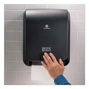 Georgia Pacific Professional Pacific Blue Ultra Paper Towel Dispenser, Automated, 12.9 X 9 X 16.8, Black