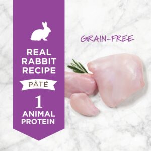 Instinct Limited Ingredient Diet Grain Free Real Rabbit Recipe Natural Wet Canned Cat Food, 3 oz. Cans (Case of 24)