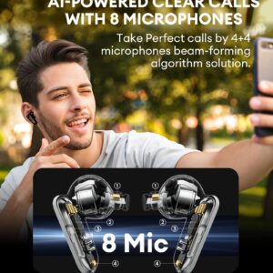 Edifier NeoBuds Pro 2 Multi-Channel Active Noise Cancellation Earbuds with Spatial Audio, Hi-Res Sound, LDAC & LHDC, AAC, 8 Mics for Clear Calls, Bluetooth 5.3, Fast Charging, App Customization, Black