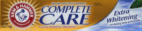 Arm & Hammer Complete Care Toothpaste, Fresh Mint, Whole Mouth Protection, 6.0oz