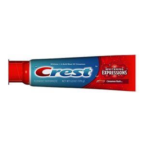 Crest Cinnamon Toothpaste, 6 Ounce, Pack of 2