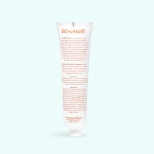 RiseWell Mineral Toothpaste - Natural Hydroxyapatite Toothpaste - Fluoride-Free, SLS-Free, Natural Remineralizing Toothpaste Without SLS - Made by Dentists Toothpaste, Wild Mint 4 Oz