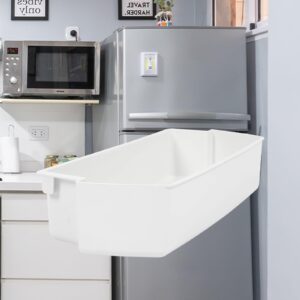 Kojem 2187172 WP2187172 AP6006028 Replacement Refrigerator Door Bin Shelf Compatible with Most Roper, Kitchenaid, Kirkland Whirlpool Refrigerator Door Bin Replace for 2187172 2187172K White - 1 PC