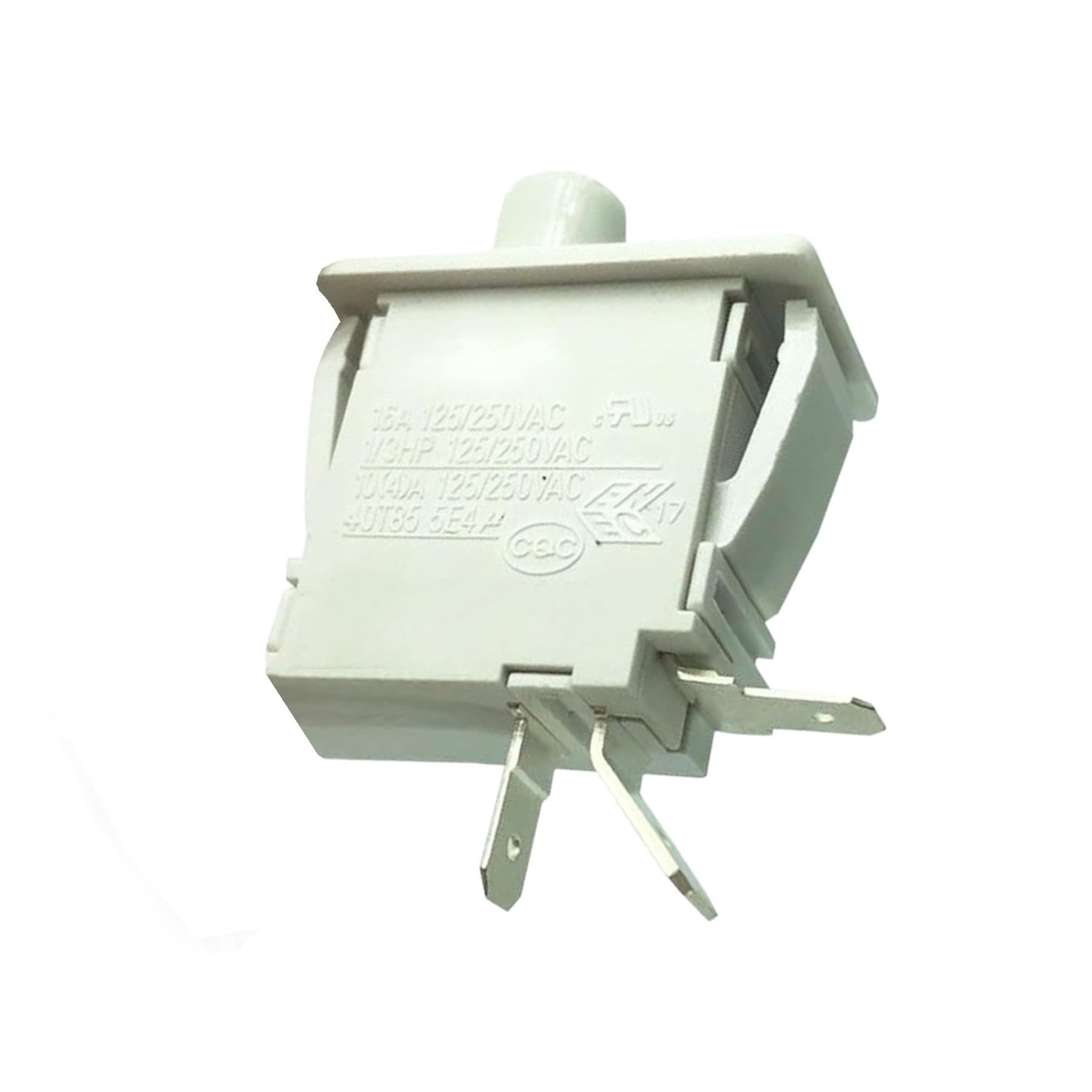 WE4M415 Dryer Door Switch Replacement Part (3 Wire) for GE Hotpoint Kenmore, Replace WE4M157, WE4M335, WE4M349, WE4M337, AP4366862, EA2344321, PS2344321 - White