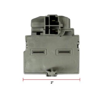 GLOB PRO SOLUTIONS 5304492394 7297237800 CKD2416 Refrigerator Compressor Start Relay 2" Length Approx. Replacement for and Compatible with Frigidaire Electrolux Kenmore White Westinghouse Heavy Duty