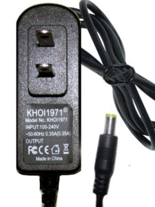 khoi1971 8-feet wall ac power adapter compatible with 10901 ingenuity smartsize gliding swing & rocker taylor teddy baby charger ac adapter not created or sold by ingenuity