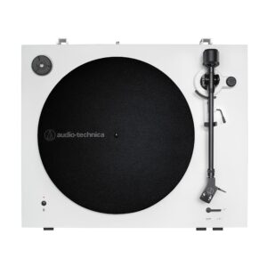 Audio-Technica Audio Technica AT-LP3XBT-WH Bluetooth Turntable Belt Drive Fully Automatic 33/45 (White)