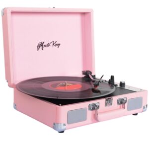 Generic MZL-P01 Turntables Pink