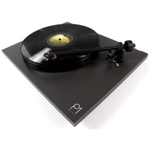 REGA Planar 1 Plus Turntable in Matt Black