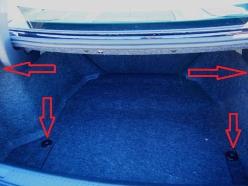 Maxx Express Trunk Envelope Cargo NET for Cadillac CTS Coupe 2011 12 13 14 2015